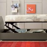 vendita letto matrimoniale con cassettone genova